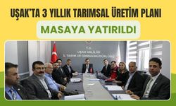 Uşak’ta 3 Yıllık Tarımsal Üretim Planı Masaya Yatırıldı