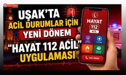 Uşak’ta Acil Durumlar İçin Yeni Dönem, “HAYAT 112 Acil” Uygulaması