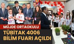 Uşak’ta Bilimle Büyüyen Nesil: Müjde Ortaokulu TÜBİTAK 4006 Bilim Fuarı Açıldı