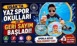 Uşak’ta Yaz Spor Okulları İçin Geri Sayım Başladı
