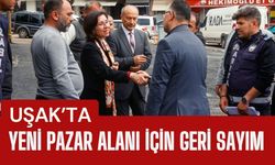 Uşak’ta Yeni Pazar Alanı İçin Geri Sayım, Başkan Vekili Özkan Sahada İnceleme Yaptı