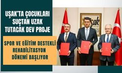Uşak’ta Çocukları Suçtan Uzak Tutacak Dev Proje, Spor ve Eğitim Destekli Rehabilitasyon Dönemi Başlıyor