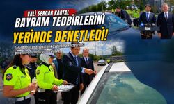 Vali Kartal Bayram Trafiği İçin Sahadaydı: “Bayram Sensiz Olmaz”