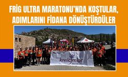 Frig Ultra Maratonu’nda Koştular, Adımlarını Fidana Dönüştürdüler