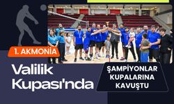 1. Akmonia Valilik Kupası'nda Şampiyonlar Kupalarına Kavuştu