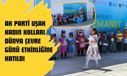 AK Parti Uşak Kadın Kolları Dünya Çevre Günü Etkinliğine Katıldı