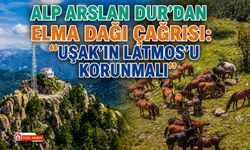 Alp Arslan Dur'dan Elma Dağı Çağrısı: "Uşak'ın Latmos'u Korunmalı"