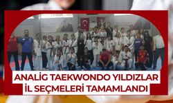 ANALİG Taekwondo Yıldızlar İl Seçmeleri Tamamlandı