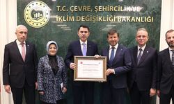Bakan Murat Kurum'a Kütahya'dan Fahri Hemşehrilik Beratı