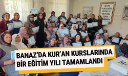 Banaz’da Kur’an Kurslarında Bir Eğitim Yılı Tamamlandı: 1.639 Kursiyer ve Öğrenci Eğitim Aldı