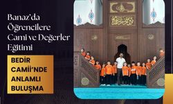 Banaz’da Öğrencilere Cami ve Değerler Eğitimi, Bedir Camii’nde Anlamlı Buluşma