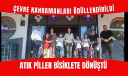 Çevre Kahramanları Ödüllendirildi, Atık Piller Bisiklete Dönüştü
