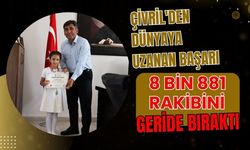 Dünyaya Uzanan Başarı, 8 Bin 881 Rakibini Geride Bıraktı