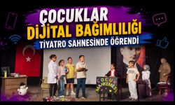 Çocuklar Dijital Bağımlılığı Tiyatro Sahnesinde Öğrendi