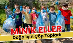 Minik Eller Doğa İçin Çöp Topladı