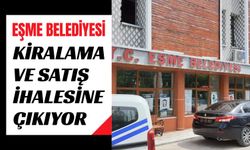 Eşme Belediyesi Kiralama ve Satış İhalesine Çıkıyor: Kafe, Büro, Dükkân ve ATM Noktası İçin İhale Düzenlenecek