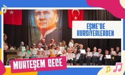 Eşme’de Kursiyerlerden Muhteşem Gece: Yetenekler Sahnede Alkış Topladı