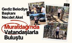 Belediye Başkanı Akel, Muratdağı'nda Vatandaşlarla Buluştu