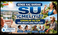 Günde Kaç Bardak Su İçmeliyiz? Uzmanlar Yaz İçin Yeni Hesaplama Paylaştı