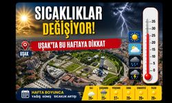 Sıcaklıklar Değişiyor: Uşak’ta Bu Haftaya Dikkat