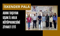 İskender Pala, Adını Taşıyan Uşak İl Halk Kütüphanesini Ziyaret Etti