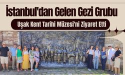 İstanbul'dan Gelen Grub Uşak Kent Tarihi'ni Ziyaret Etti