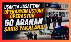Uşak'ta JASAT'tan Operasyon Üstüne Operasyon, 60 Aranan Şahıs Yakalandı