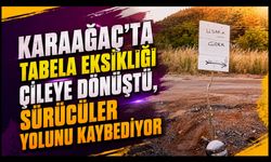 Yeşil Karaağaç'ta Tabela Eksikliği Çileye Dönüştü, Sürücüler Yolunu Kaybediyor