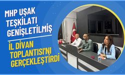MHP Uşak Teşkilatı Genişletilmiş İl Divan Toplantısı'nı Gerçekleştirdi