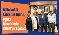 Milletvekili Fahrettin Tuğrul, Uşaklı Misafirlerini TBMM'de Ağırladı