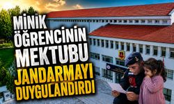 Minik Öğrencinin Mektubu Jandarmayı Duygulandırdı