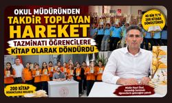 Okul Müdüründen Takdir Toplayan Hareket, Tazminatı Öğrencilere Kitap Olarak Döndürdü