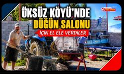 Öksüz Köyü’nde Düğün Salonu İçin El Ele Verdiler