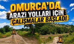Omurca’da Arazi Yolları İçin Çalışmalar Başladı