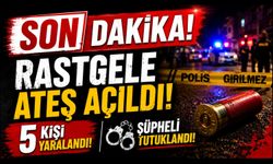 Rastgele Açılan Ateş 5 Kişiyi Yaraladı