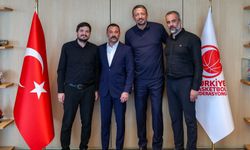Galatasaray'dan TBF Başkanı Türkoğlu'na Ziyaret