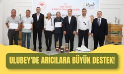 Ulubey'de Arıcılara Büyük Destek! Yüzde 75 Hibeli Kovan ve Ekipman Dağıtıldı
