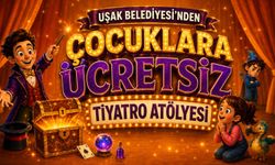 Uşak Belediyesi'nden Çocuklara Ücretsiz Tiyatro Atölyesi