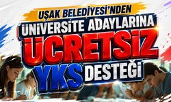 Uşak Belediyesi’nden Üniversite Adaylarına Ücretsiz YKS Desteği