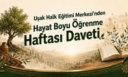 Uşak Halk Eğitimi Merkezi’nden Hayat Boyu Öğrenme Haftası Daveti