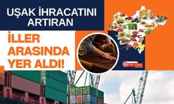 Uşak İhracatını Artıran İller Arasında Yer Aldı! İlk 5 Ayda 166 Milyon Dolarlık Dış Satım