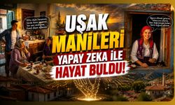 Uşak Manileri Yapay Zeka ile Hayat Buldu! Sosyal Medyada İlgi Gördü