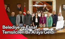 Uşak'ın Geleceği İçin Ortak Mesaj, Belediye ve Esnaf Temsilcileri Bir Araya Geldi