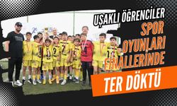 Uşaklı Öğrenciler Spor Oyunları Finallerinde Ter Döktü