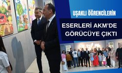 Uşaklı Öğrencilerin Eserleri AKM’de Görücüye Çıktı