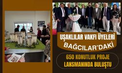Uşaklılar Vakfı Üyeleri Bağcılar’daki 650 Konutluk Proje Lansmanında Buluştu