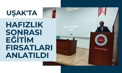 Uşak'ta Hafızlık Sonrası Eğitim Fırsatları Anlatıldı