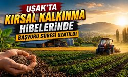 Uşak'ta Kırsal Kalkınma Hibelerinde Başvuru Süresi Uzatıldı
