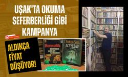 Uşak'ta Okuma Seferberliği Gibi Kampanya, Aldıkça Fiyat Düşüyor!