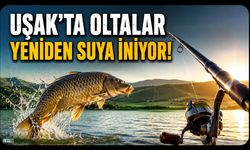 Uşak'ta Oltalar Yeniden Suya İniyor! Sazan Av Yasağı Sona Erdi
